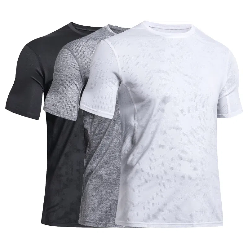 Fashion Brand Summer Men Cotton T Shirt High Quality Gym T Shirts